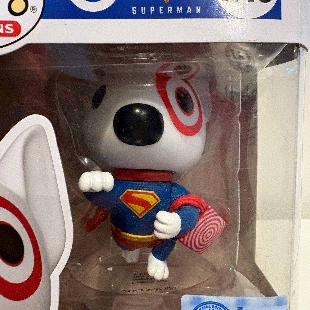 Target Bullseye as Superman Funko Pop 249 - Picture 2 of 7